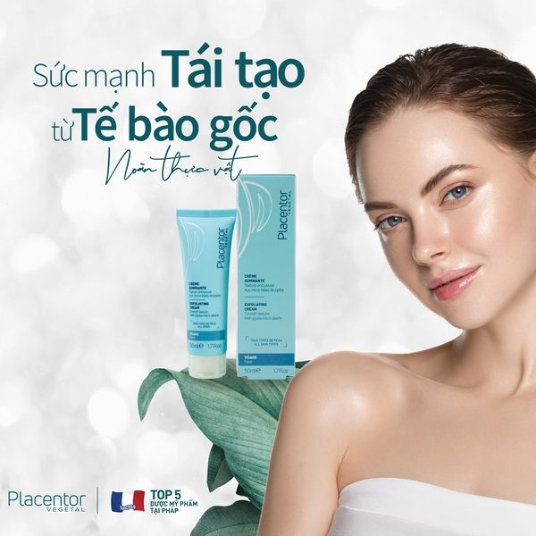 Kem Tẩy Tế Bào Chết Placentor Vegetal Exfoliating Cream