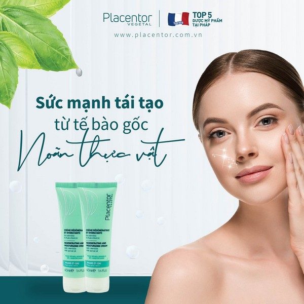 Kem dưỡng ẩm và tái tạo dành cho da khô và da nhạy cảmPlacentor Vegetal Regenerating And Moisturizing Cream