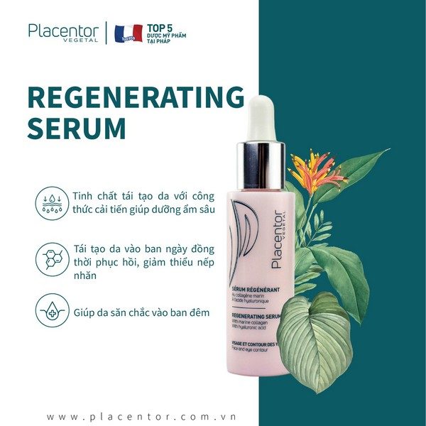 Thành Phần và Hiệu Quả Placentor Vegetal Regenerating Serum